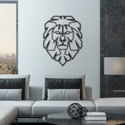 Leeuw Metalen Wanddecoratie -Woonmeubelwinkel 0548b353e7858f7bffe08fecf52e2f7f01c5b15097068593e4cab3e38bcc65c3