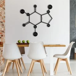 Caffeine Scheikundig Industrieel Metalen Wanddecoratie -Woonmeubelwinkel 05a90b0a5e0a58d60c442b143de73d3fdea2078ec8280ba5e2759d1977abb9f5