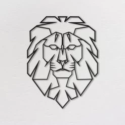 Leeuw Metalen Wanddecoratie