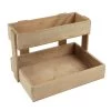 Houten Bakje 2 Laags Display -Woonmeubelwinkel 1176759 houten bakje 2 laags antiek look