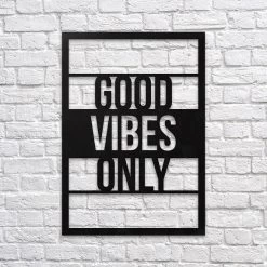 Good Vibes Only Industrieel Metalen Wanddecoratie -Woonmeubelwinkel 17a996e58e51c3c4fd568705799ca559f8b9fdcb063433d2cd6532781e2698ec