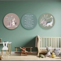 Muurcirkel Set Van 3 Gelijk Kinderkamer