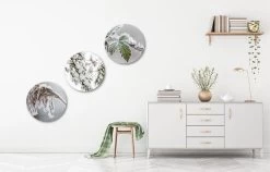 Muurcirkel Set Van 3 Winterse Taferelen