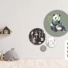 Muurcirkel Set Van 4 Panda Jungle Kinderkamer -Woonmeubelwinkel 245305246 302237005110544 3269873627941061212 n