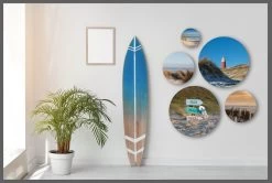 Muurcirkel Set Van 5 Landschap Texel