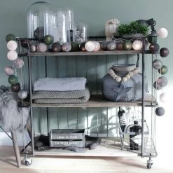 Indoor Cotton Ball Lichtslinger -Woonmeubelwinkel 248ac2f533bc98934b8e598da90eb79543dc0ad484fb57186c238aa9c115f989