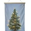 Fluweel Doek Kerstboom 52X70CM Met 15 Ledlichtjes