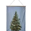 Fluweel Doek Kerstboom 90x120 Cm Met 20 LED