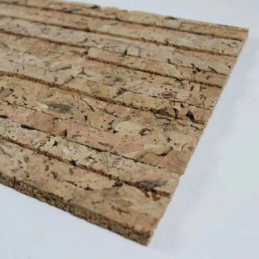 Wandkurk Stripes 3D - 80 X 25 Cm. - Per M² 4 Wandkurk Stripes 3D - 80 X 25 Cm. - Per M² - Afbeelding 2