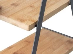 Etagère Bamboe En Metaal Drielaags -Woonmeubelwinkel 48ad560ad0d3464741c5a0ed9c8a7ad420ebed47edc49e0132e59833cafaded3