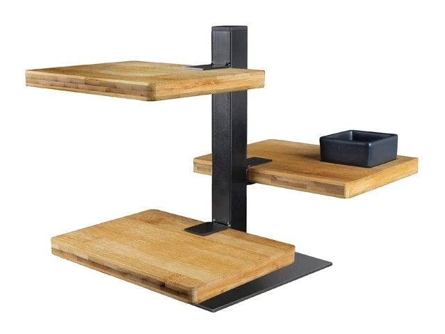 Industrieel Serveertray Met 1 Keramiekenbakje 4 Industrieel Serveertray Met 1 Keramiekenbakje - Afbeelding 2