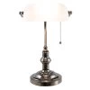Klassieke Bureaulamp Wit 27*23*42 Cm -Woonmeubelwinkel 5ll 5100w