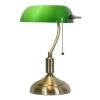 Klassieke Bureaulamp Groen 27*17*41 Cm -Woonmeubelwinkel 5ll 5104