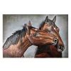 Wanddecoratie Paarden 120*6*80 Cm