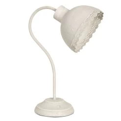 Bureaulamp Creme 15*25*35 Cm