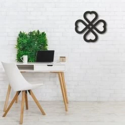 Klavertje Vier Industrieel Metalen Wanddecoratie -Woonmeubelwinkel 76d1b38cc43954921eee6d4d3a58054e34fdddcb8173f013a3cc5826eee098bf