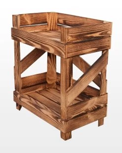 Houten Rek 2 Lagen 50x40x60 Cm