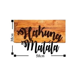 Geometrische Hakuna Matata Van Hout En Staal -Woonmeubelwinkel 899skl1232 3