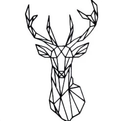 Geometrische Dieren Hert