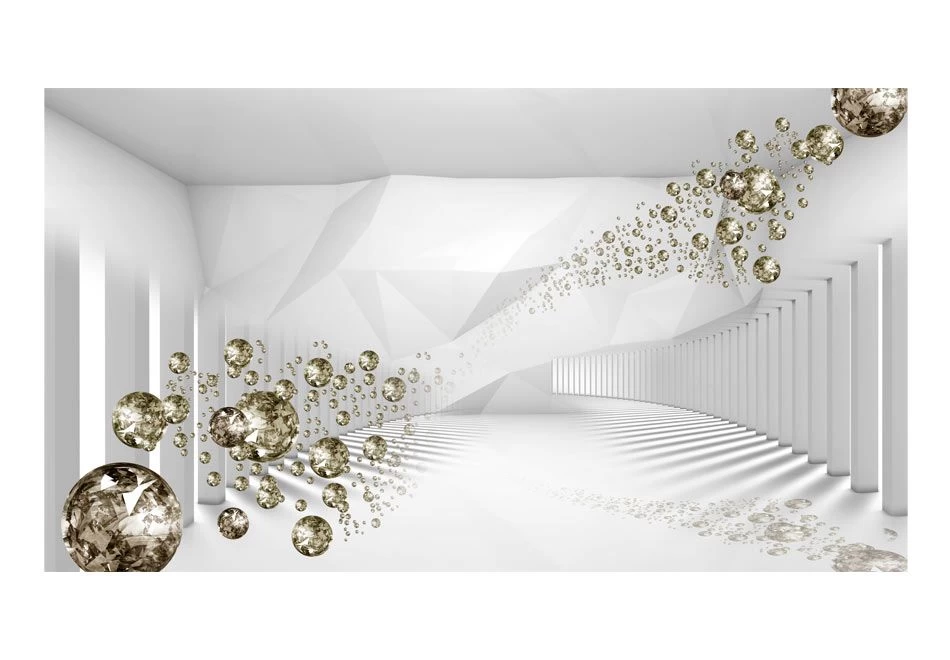 Fotobehang XXL - Corridor Of Diamonds 4 Fotobehang XXL - Corridor Of Diamonds - Afbeelding 2