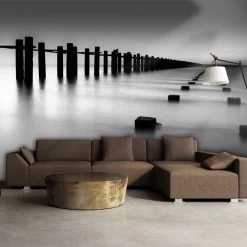 Fotobehang XXL - Thames Estuary In Shoeburyness, Engeland