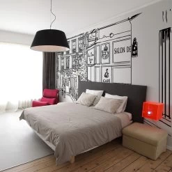 Fotobehang XXL - Een Wandeling Door Parijse Straten