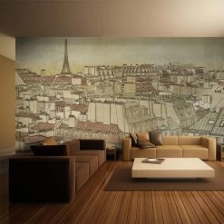 Fotobehang XXL - Tot Ziens In Parijs!