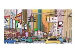 Fotobehang XXL - Rush Hour - NY -Woonmeubelwinkel MNL F5TNT0045 P MP 2