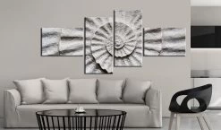 Schilderij - Stenen Schelp -Woonmeubelwinkel MNL N1366 MP 2