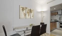 Schilderij - De Wereld Kaart - Pleinen 7 Schilderij - De Wereld Kaart - Pleinen -Woonmeubelwinkel MNL N2088 MP 2