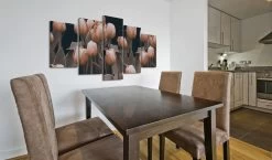 Schilderij - Tulpen In Sepia -Woonmeubelwinkel MNL N2378 MP 2