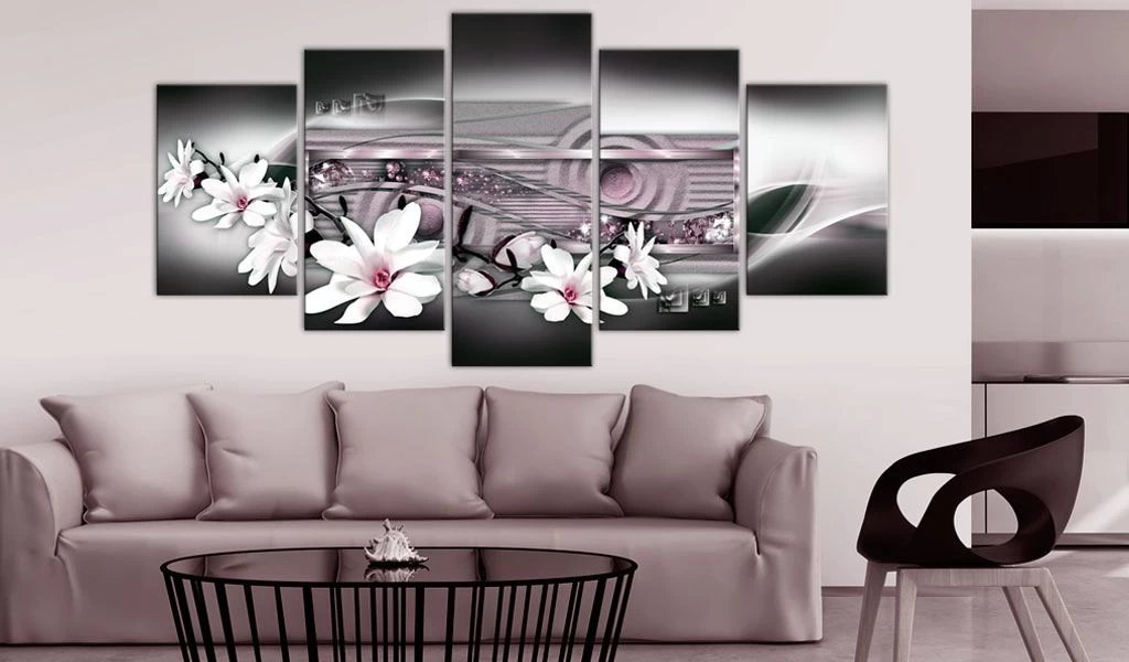 Schilderij - Flower Expression 4 Schilderij - Flower Expression - Afbeelding 2