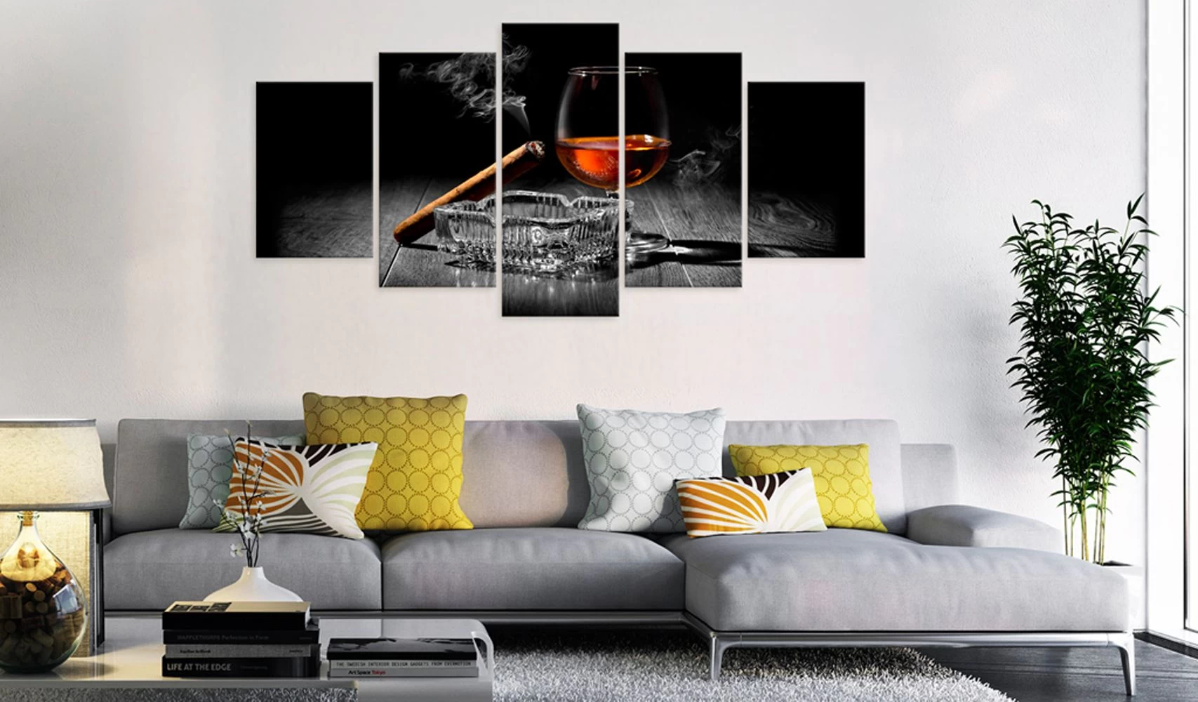 Schilderij - Nightly Entertainment 4 Schilderij - Nightly Entertainment - Afbeelding 2