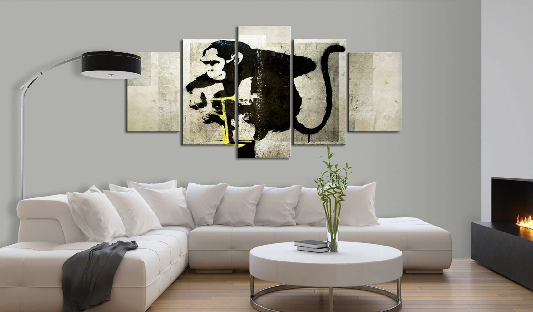 Schilderij - Monkey TNT Detonator (Banksy) 4 Schilderij - Monkey TNT Detonator (Banksy) - Afbeelding 2