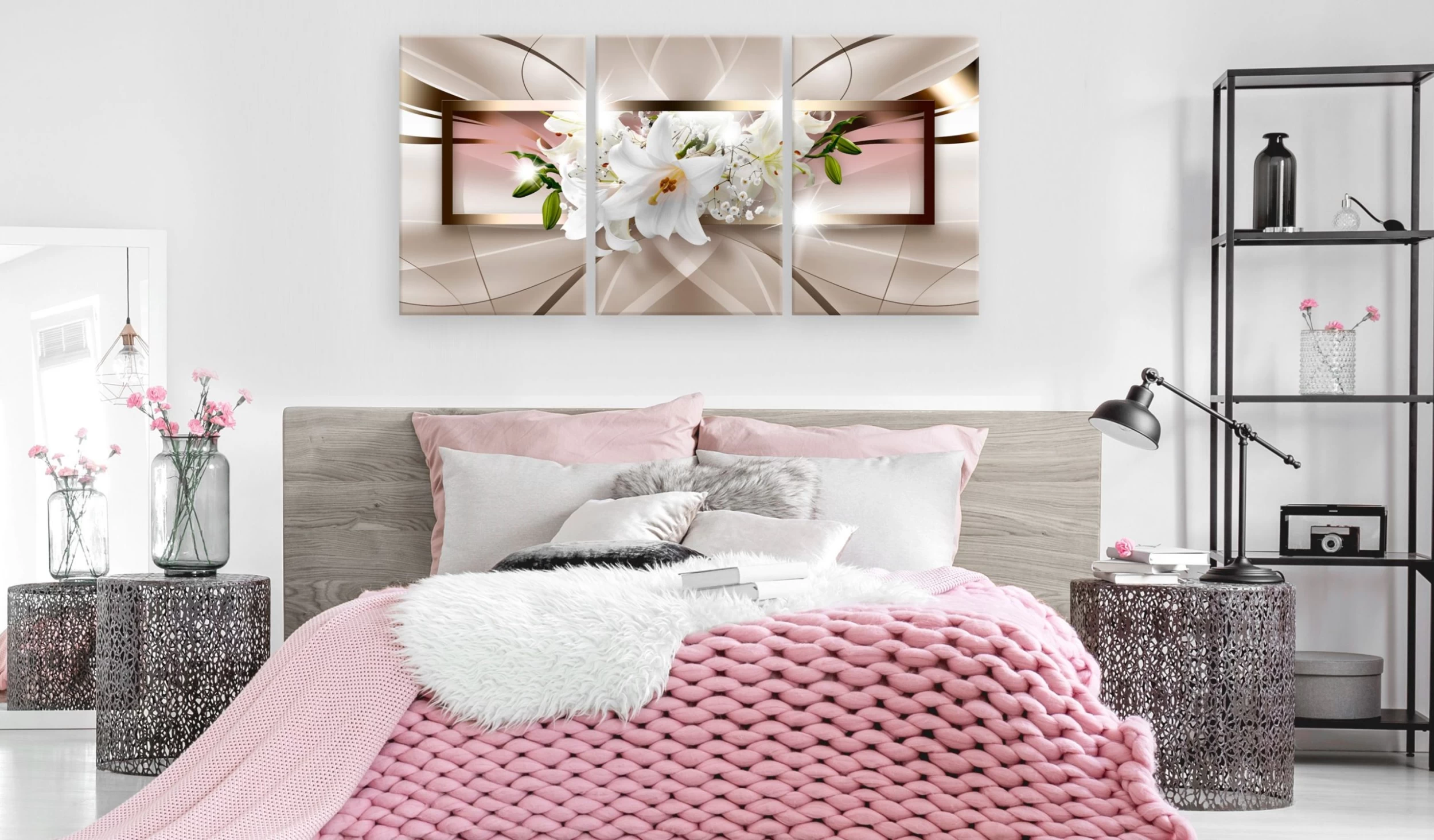 Schilderij - Emerging From The Underworld (3 Parts) 4 Schilderij - Emerging From The Underworld (3 Parts) - Afbeelding 2