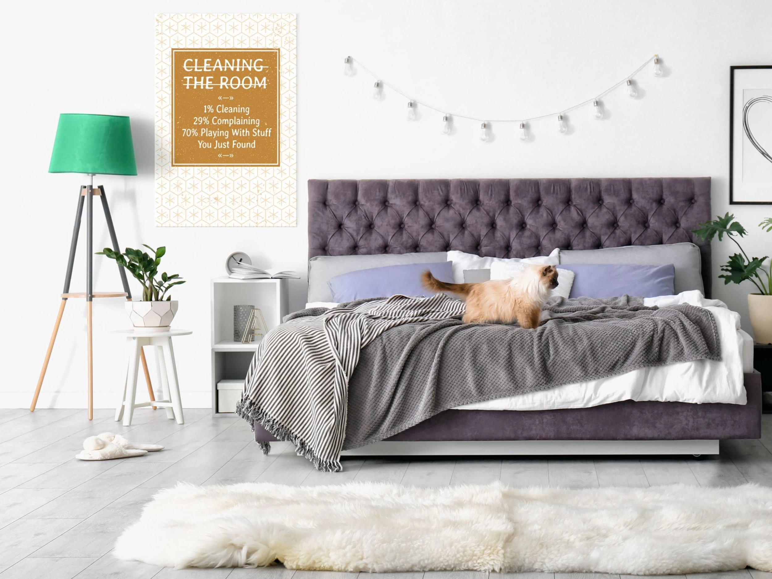 Schilderij - Cleaning Room (1 Part) Vertical 4 Schilderij - Cleaning Room (1 Part) Vertical - Afbeelding 2