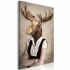 Schilderij - Brainy Moose (1 Part) Vertical -Woonmeubelwinkel MNL N8557 MP 1