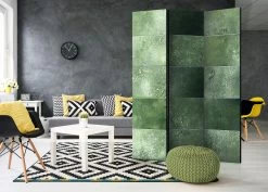 Vouwscherm - Green Puzzle [Room Dividers] -Woonmeubelwinkel MNL PARAVENT128 MP 2