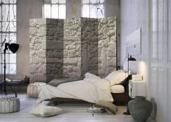 Vouwscherm - Stone Temple II [Room Dividers] -Woonmeubelwinkel MNL PARAVENT16 MP 2