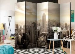 Vouwscherm - Light Of New York II [Room Dividers] -Woonmeubelwinkel MNL PARAVENT480 MP 2