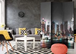 Vouwscherm - New York [Room Dividers] -Woonmeubelwinkel MNL PARAVENT485 MP 2