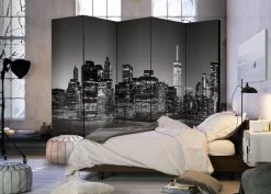 Vouwscherm - New York Nights II [Room Dividers] -Woonmeubelwinkel MNL PARAVENT496 MP 2