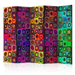 Vouwscherm - Colorful Abstract Art II [Room Dividers]