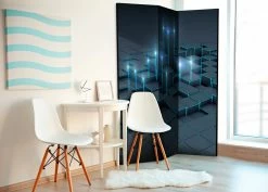 Vouwscherm - Black City [Room Dividers] -Woonmeubelwinkel MNL PARAVENT766 MP 2