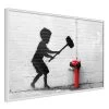 Banksy: Hammer Boy -Woonmeubelwinkel MNL POSTERprp0174s br MP 1