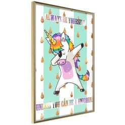 Dabbing Unicorn -Woonmeubelwinkel MNL POSTERprp0318s br MP 11
