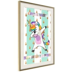 Dabbing Unicorn -Woonmeubelwinkel MNL POSTERprp0318s br MP 13