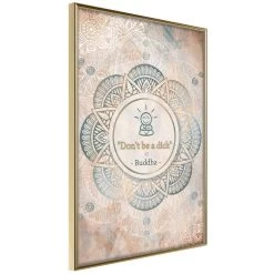 Buddha Is Right -Woonmeubelwinkel MNL POSTERprp0334s br MP 11 1