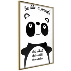 Tolerant Panda -Woonmeubelwinkel MNL POSTERprp0376s br MP 11