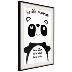Tolerant Panda -Woonmeubelwinkel MNL POSTERprp0376s br MP 9